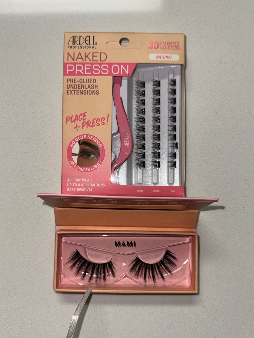 Ardell Naked Press On Lashes + ColourPop Mami Lash Bundle